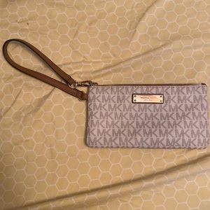 Michael Kors Logo Wristlet